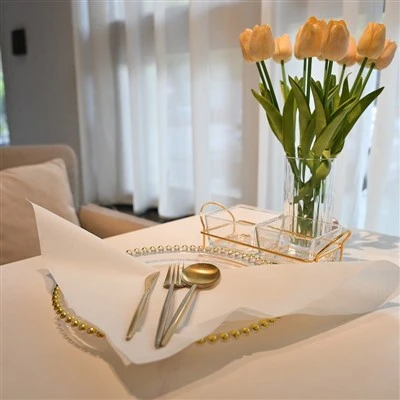Napkin Airlaid Flat Putih